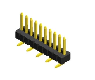  Pin Header 1.27mm  H=1.0，1.5，2.0；2.5mm  SMT Type 